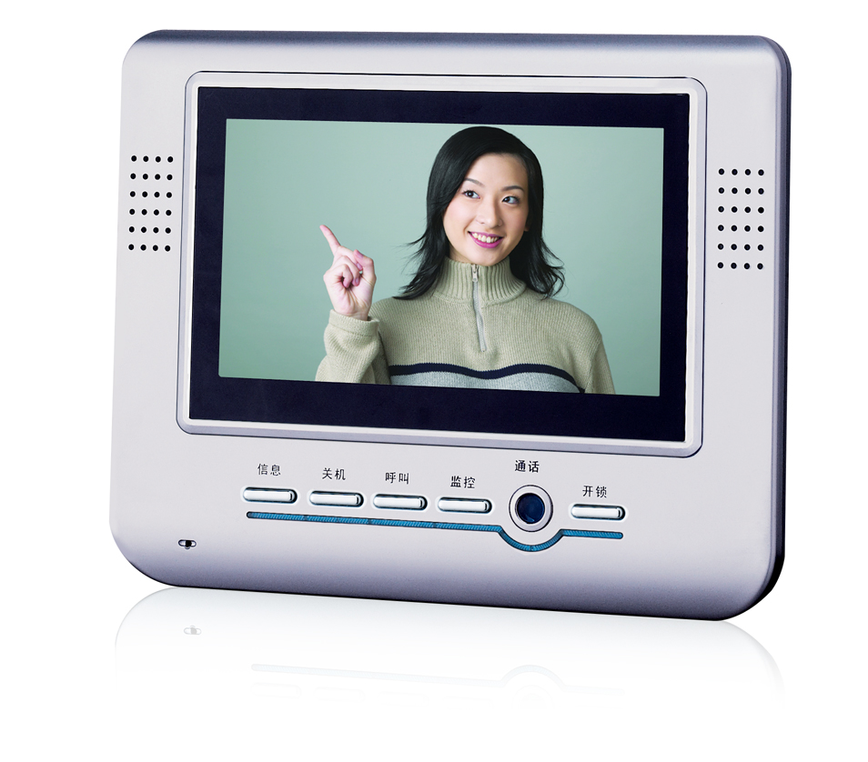 免提彩色可视对讲门铃