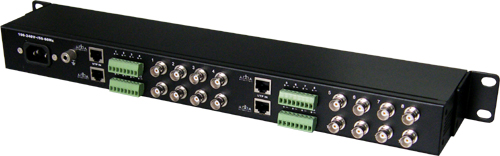 双绞线传输器，十六路有源接收器