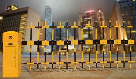 青岛加强栅栏道闸