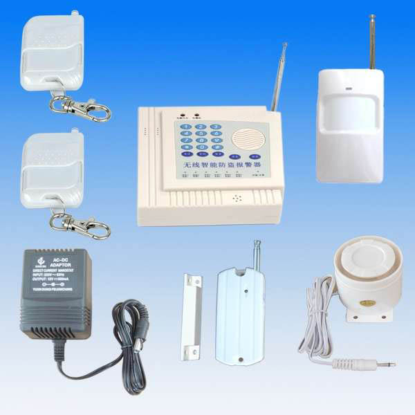 供应巡安6防区家用防盗报警器