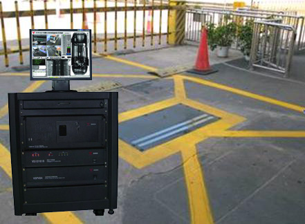 固定式车底检查扫描系统设备