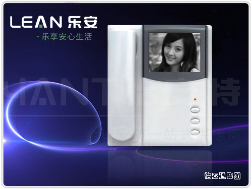 黑白可视对讲门铃