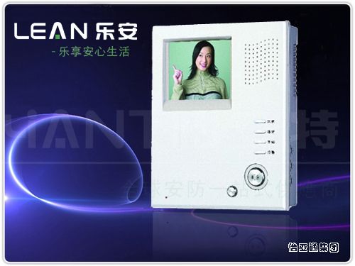 免提黑白可视对讲门铃