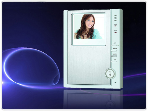 免提黑白可视对讲门铃