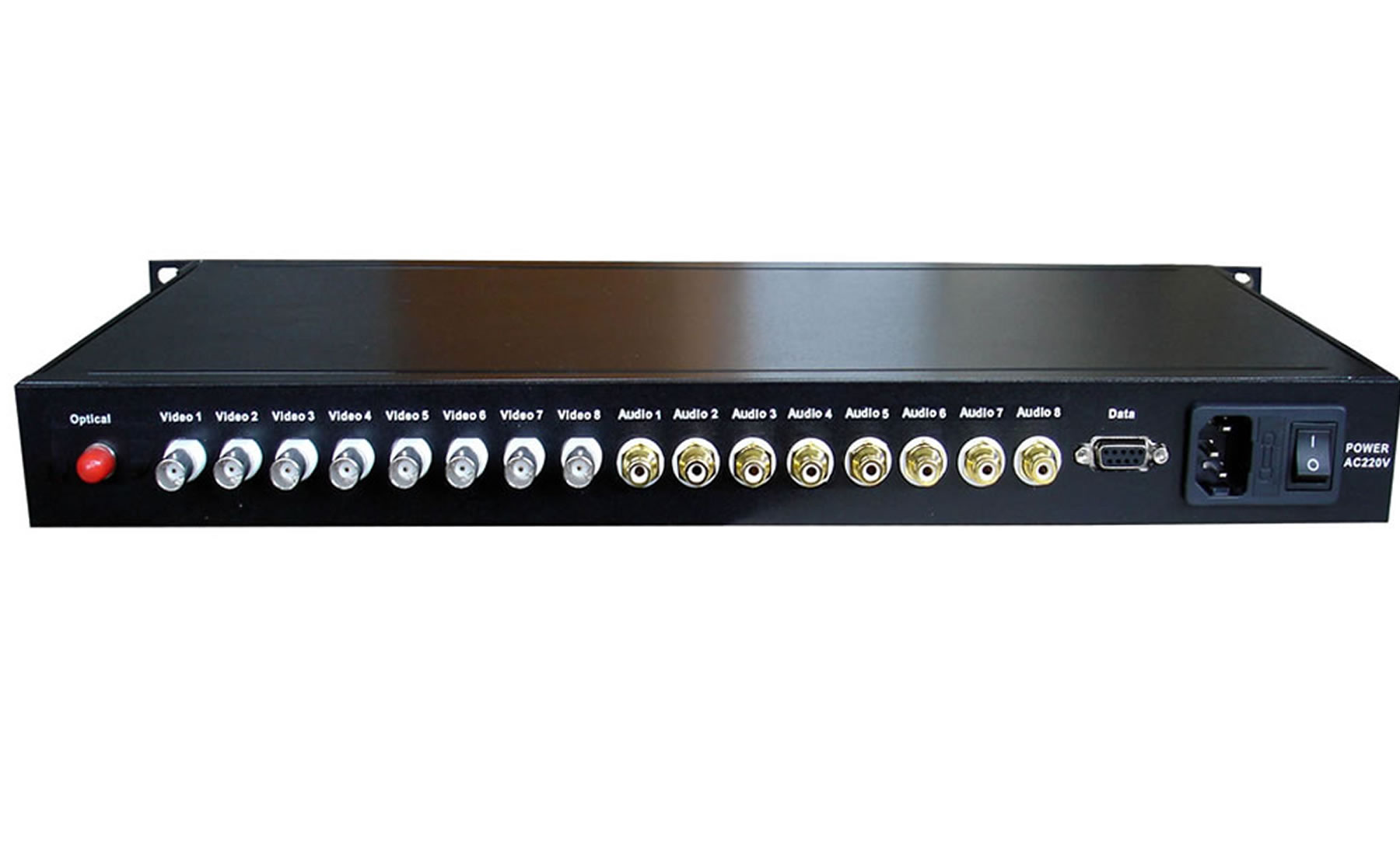 VAD6881 八路视频+八路音频+一路反向数据