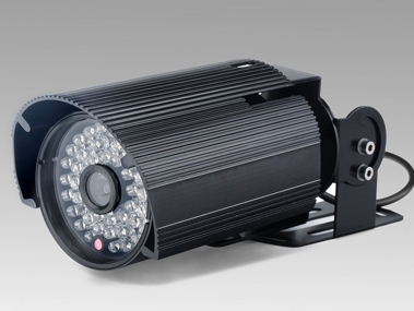 40米带支架红外防水监控摄像机 T款