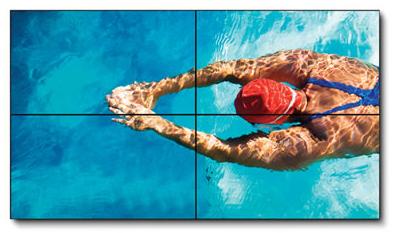 NEC大屏幕7.3毫米液晶拼接系统