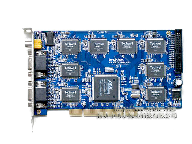 6805视频采集卡 集成先进的智能报警功能