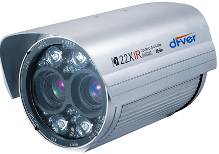 双CCD铝合金红外防水一体机