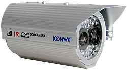 康威双CCD铝合金红外防水一体机