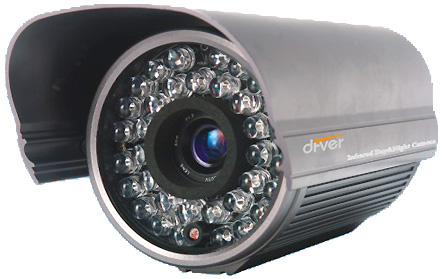 黑色50米红外防水一体机