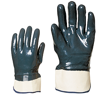 9620耐油耐酸碱蓝色丁腈手套