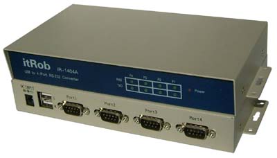 USB转四口RS-232转换器(静电保护型)