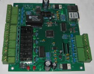 网络型单门双向控制器 TCP/IP通讯 单门门禁控制器