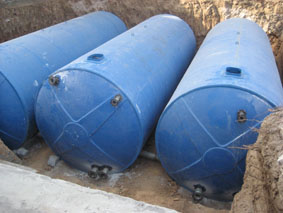 消防水池玻璃钢蓄水池