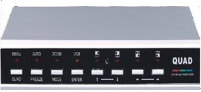 2路/二路彩色画面分割器VGA输出