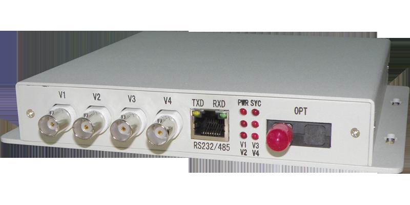 4路视频1路数据数字光端机