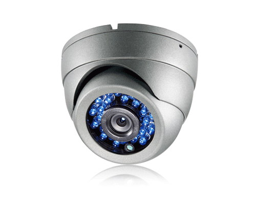 新型防暴力清晰红外半球摄像机