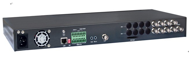 4路D1存储型网络视频编码器（带硬盘位）