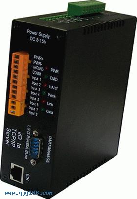 以太网IO开关量8路输入输出