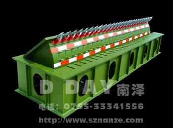 军用民用级路障机，可移动路障机