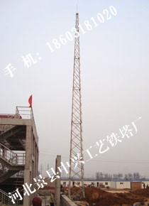 国标避雷塔、角钢避雷塔、圆钢避雷塔