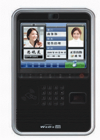 宁波A8型指纹+卡+摄像头考勤门禁机