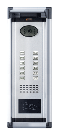 直按式可视楼宇对讲系统(FAT-2008SV)