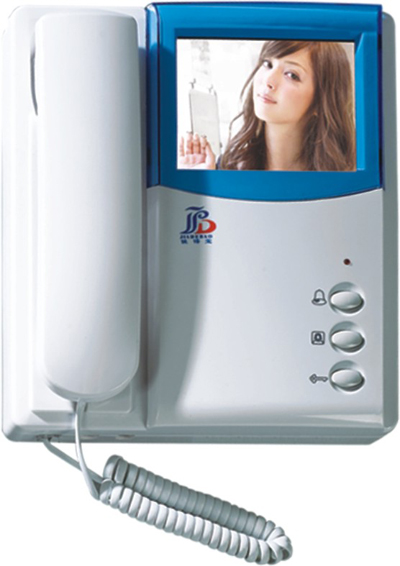 黑白可视手提四寸分机