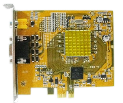 8路高清视频采集卡，25853芯片