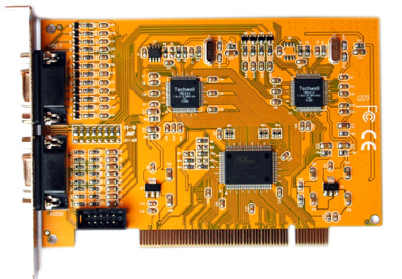 16路视频采集卡，6816芯片，