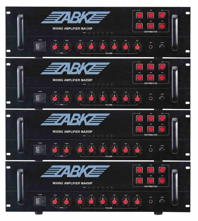 带前置及分区合并式广播功放-ABK欧比克公共广播系统功放