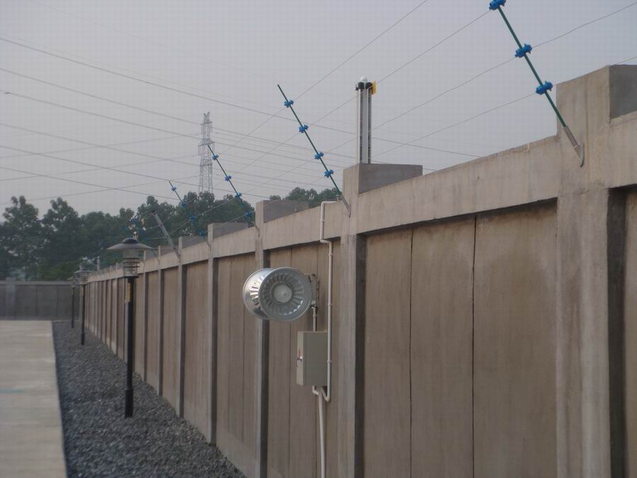 激光对射电子围栏周界防盗报警系统