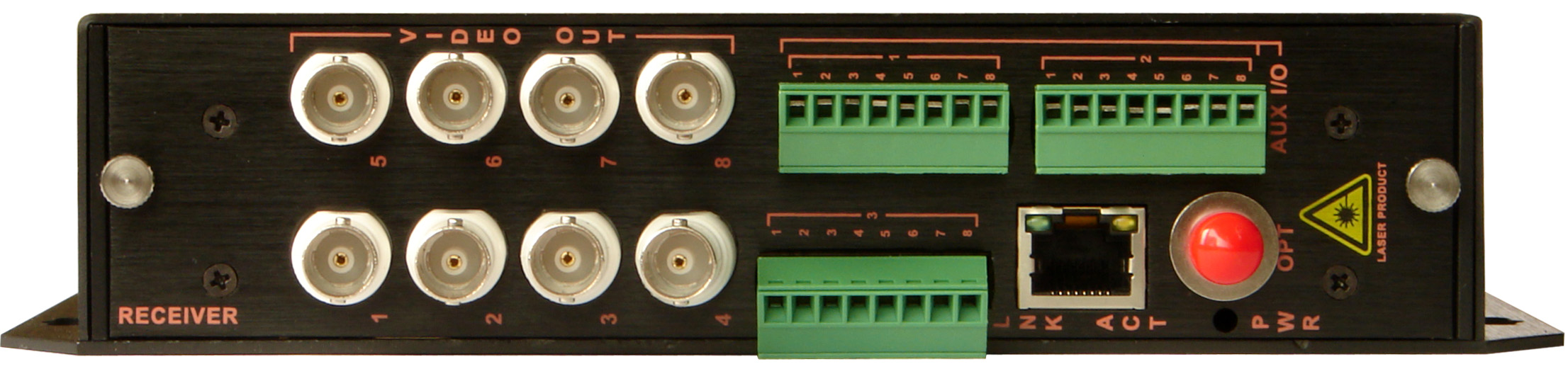 2-16路视频、音频、数据、开关量、IP