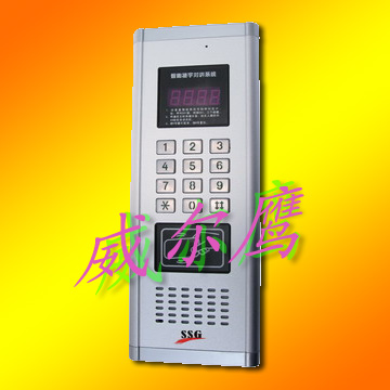 楼宇非可视对讲系统,非可视对讲主机,非可视楼宇对讲