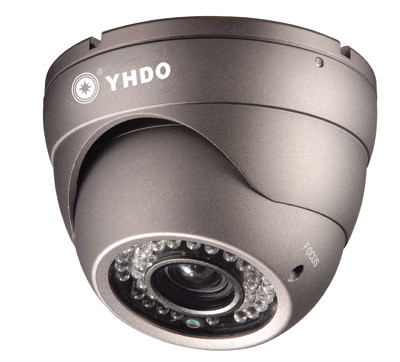 彩色智能红外半球摄像机