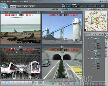行业多级联网视频监控软件