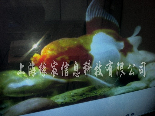 监控全息屏 全息投影膜 镜面幕 触摸屏