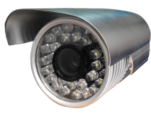 停车场/收费站专用白光灯照车牌摄像机