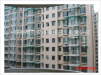 明亮安格隐形防盗网