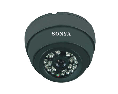 彩色红外半球摄像机