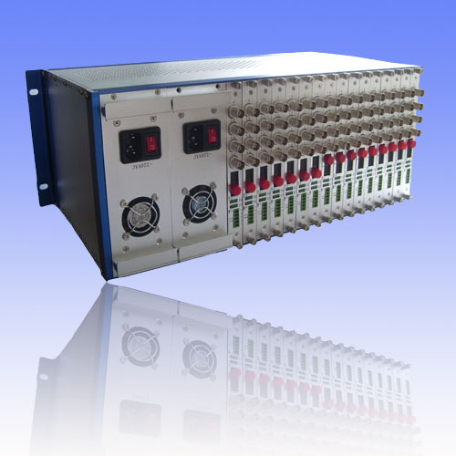 【聚龙威视】64路视频光端机