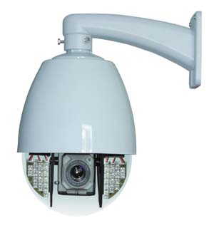 供应7寸红外匀速球,安防监控红外球