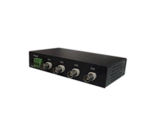 意灵思原厂正品-超强抗横纹4路有源双绞线传输器-发射器