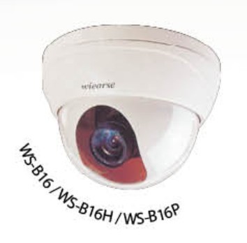 白色半球不感红外摄像机