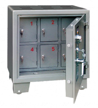 六孔投币柜_投币保管箱