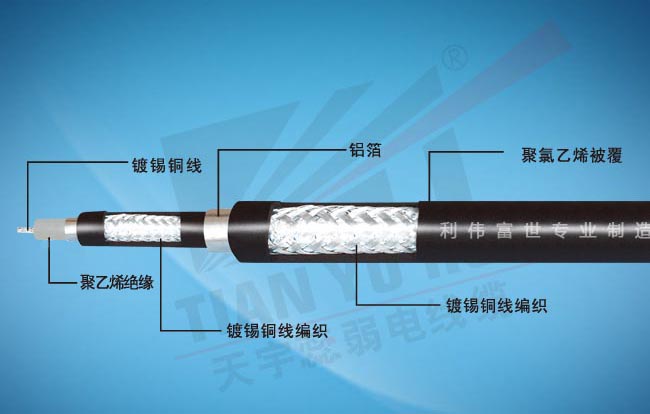 电梯专用同轴电缆