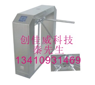 桥式斜角三辊闸，三辊闸通道安装