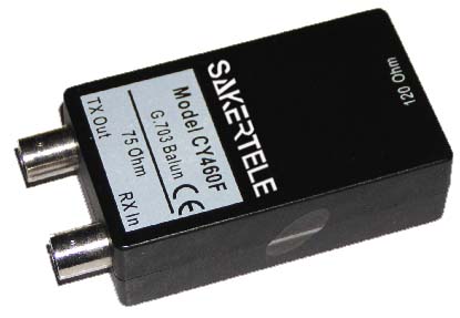 E1阻抗匹配器75-120欧姆