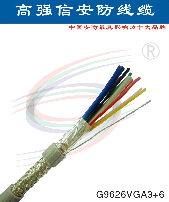高强信会议/显示系统显示器连接线